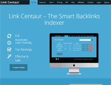 Tablet Screenshot of linkcentaur.com